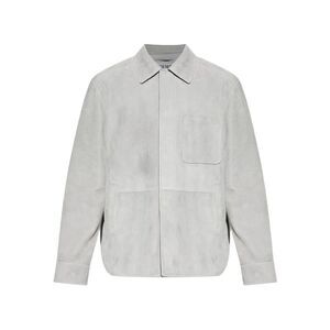 Loewe Men Suede Leather Overshirt